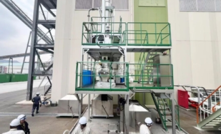 良友股份承建日本上市公司生物质制粒系统机组顺利投产
